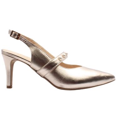 EMIS 8469 821 SLING BACK SHOE - GOLD